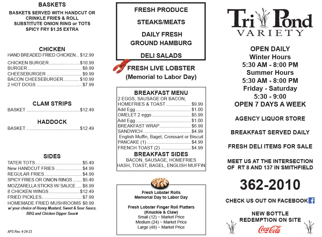 Menu #1